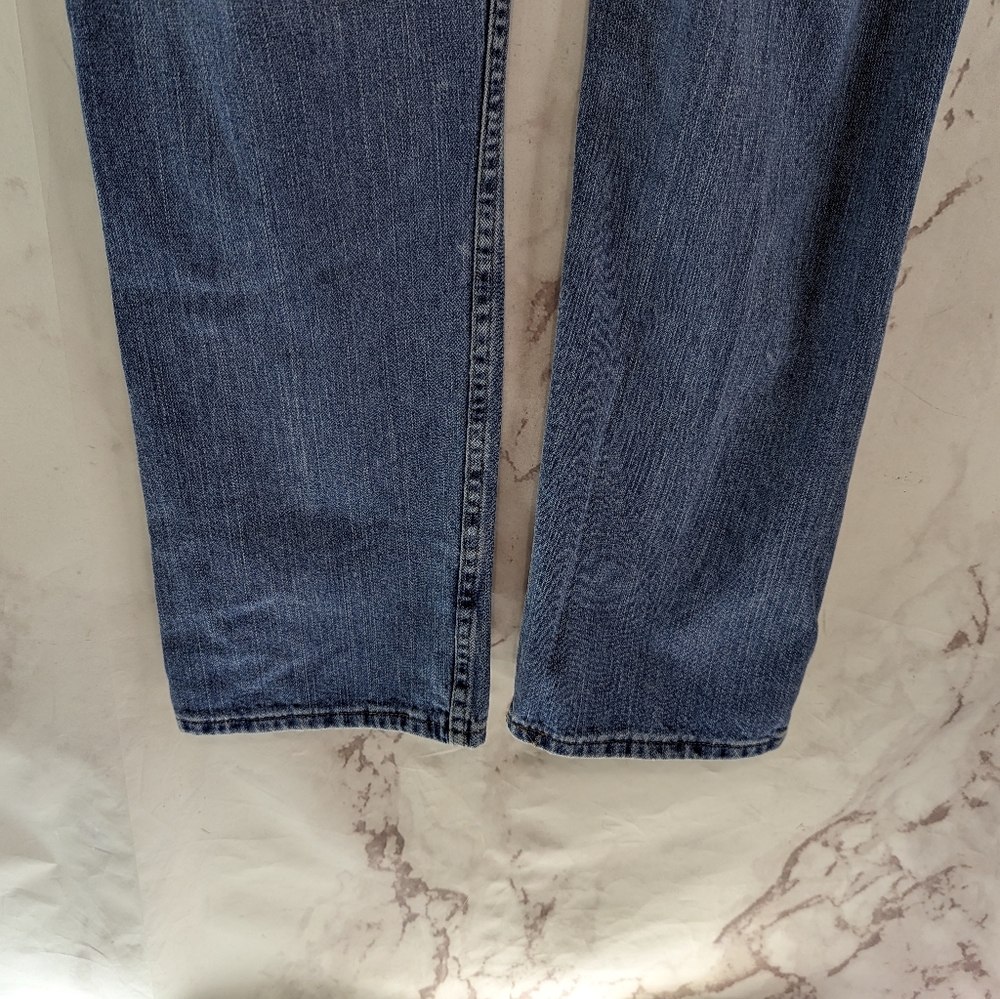 Wrangler Jeans Womens 8 X 32 20x Straight Leg Light Wash Vintage Denim - Picture 8 of 10